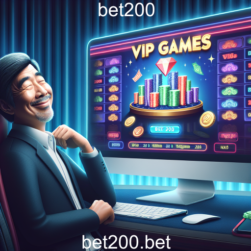 Descubra o Mundo dos Jogos VIP no bet200